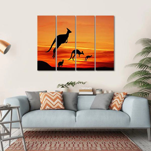 kangaroos-silhouette-canvas-wall-art-4-horizontal-small-gallery-wrap-tiaracle_5000x