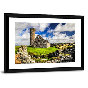 Peel Castle's Tower Canvas Wall Art - Tiaracle