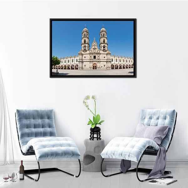 Basilica de Zapopan Canvas Wall Art - Tiaracle