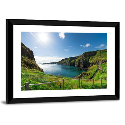 Cliffs In Ireland Canvas Wall Art - Tiaracle