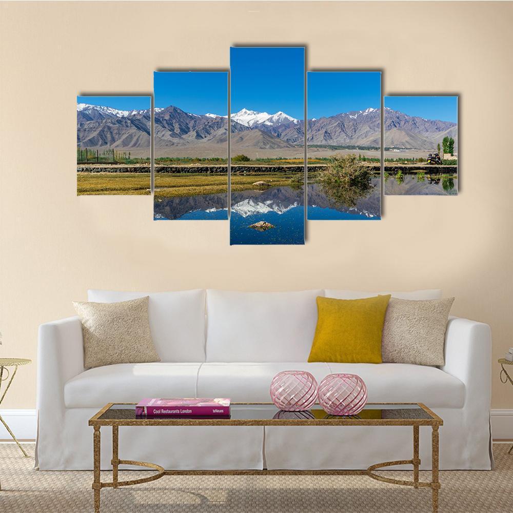 Leh Ladakh, India Canvas Wall Art - Tiaracle