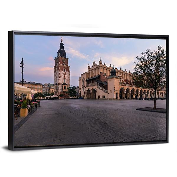 Lima Main Square Canvas Wall Art - Tiaracle