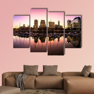 Neighbourhood Of Puerto Madero Canvas Wall Art - Tiaracle