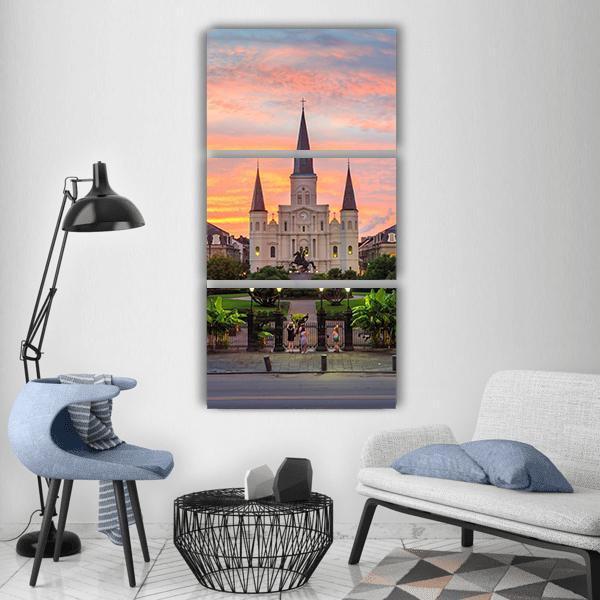 Jackson Square Canvas Wall Art - Tiaracle