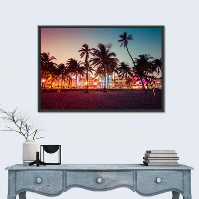 South Beach In Florida Canvas Wall Art 1 Piece Small Floating Frame Tiaracle 11 400x ?v=1624003765