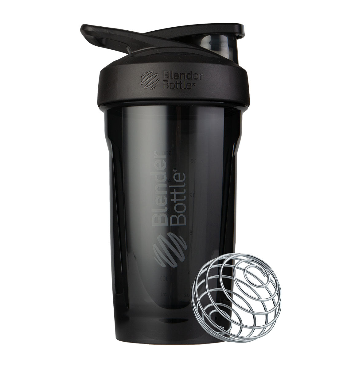 BlenderBottle 20-Ounce Mantra Glass Shaker Bottle for Protein