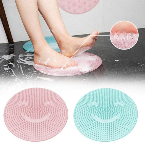 Silicone Bath Shower Back Brush Massager Bath Foot Brush Dead Skin