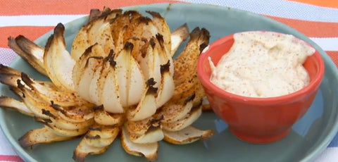 Grilled Onion Blossom