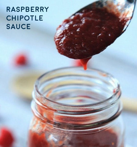 Raspberry Chipotle Sauce, sweet and spicy