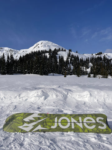 Jones Hovercraft lying in the snow