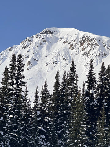 An image of one of the peaks around White Cap