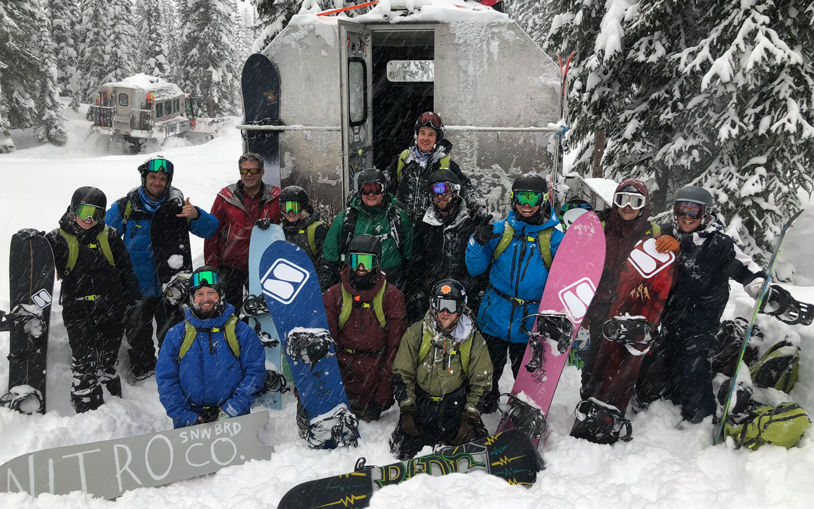 The Freeride Boardshop Team - Buy Nitro Powder Snowboards Canada