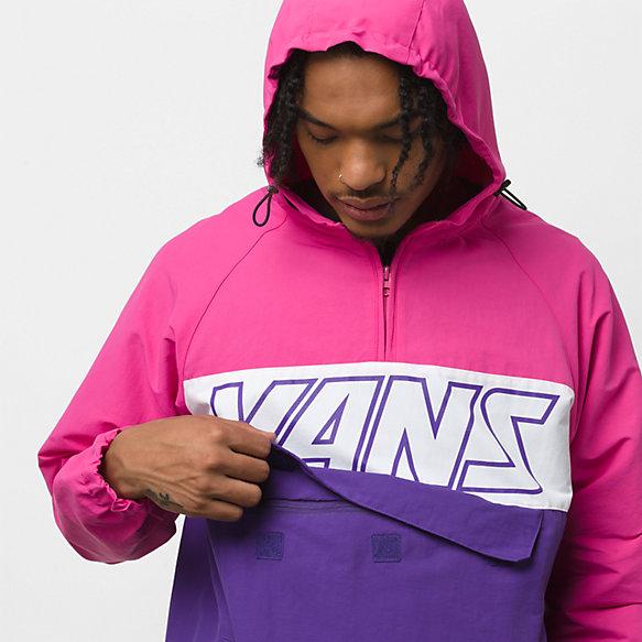 vans jacket purple