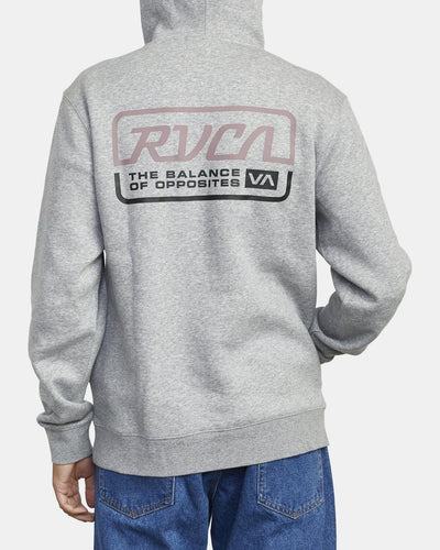 RVCA Mens Transmission Hooded Sweatshirt