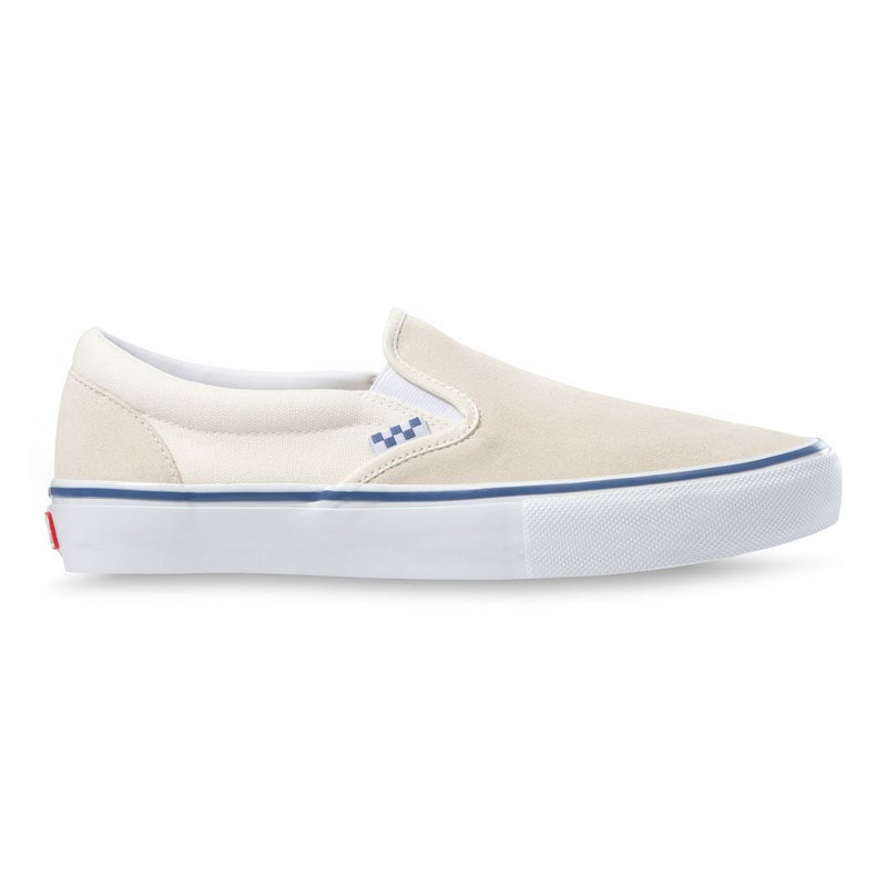 vans slip on pro off white gum