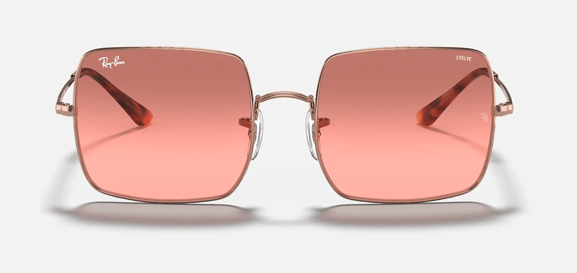 RAY-BAN Square 1971 Bronze/Copper - Red Photochromic Evolve Sunglasses -  Freeride Boardshop