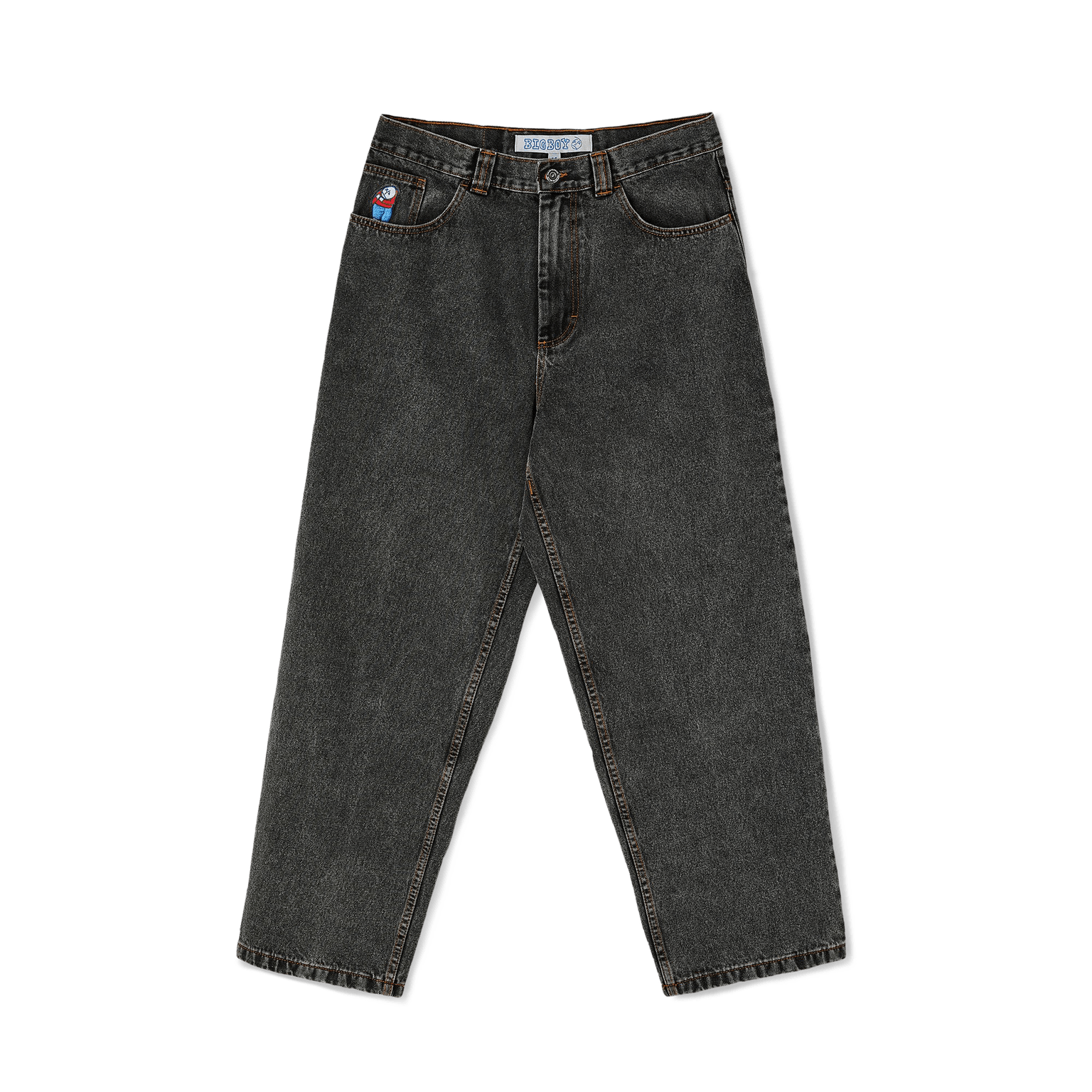 POLAR Big Boy Jeans Washed Black - Freeride Boardshop