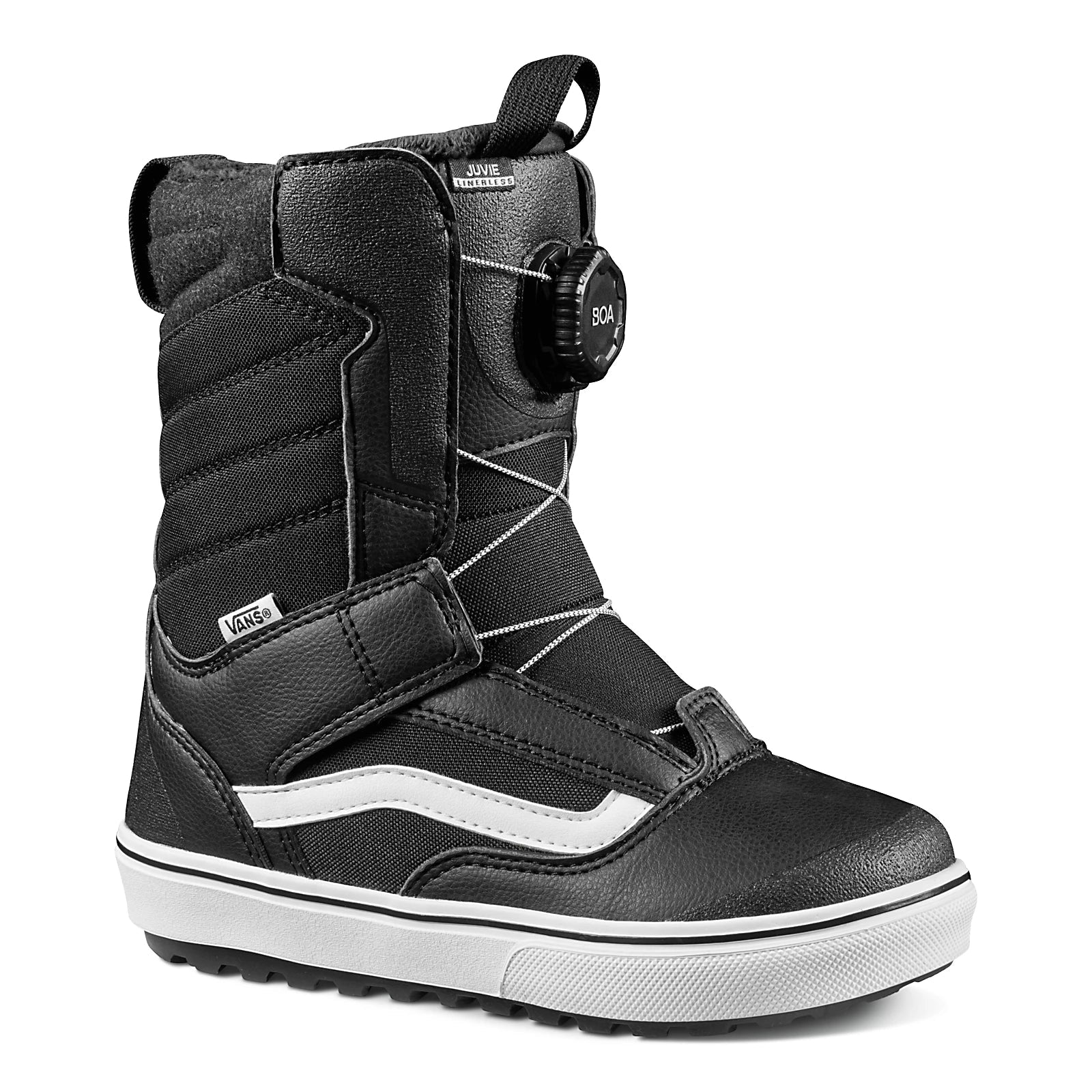 BURTON Kids' Zipline BOA Snowboard Boots Black 2024 - Freeride