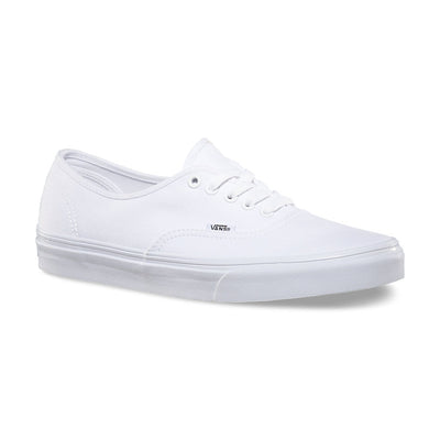 vans authentic true white shoes