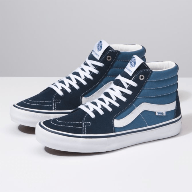 vans sk8 hi pro navy