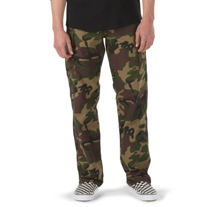 camo pants with vans