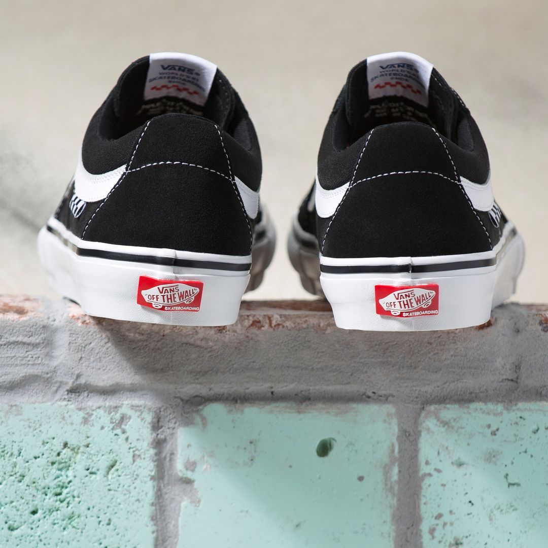 vans sk8 black white kw