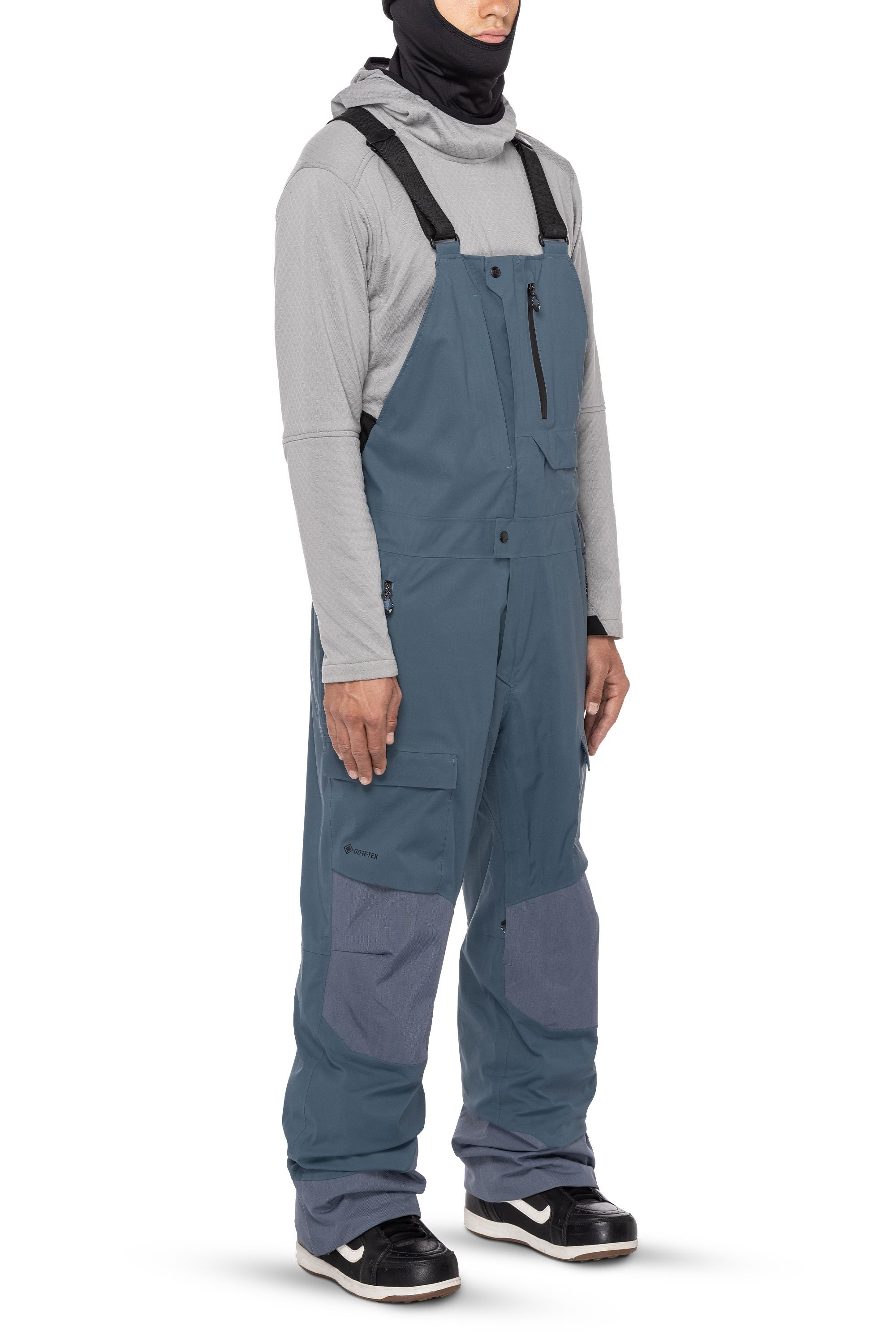 686 GORE-TEX Stretch Dispatch Bib Snowboard Pants Orion Blue 2023