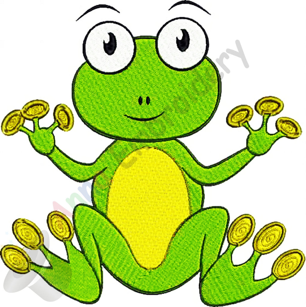 Download Cute Frog Machine Embroidery,Frog prince fairytale ...