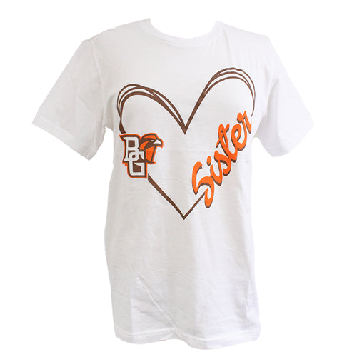 BGSU YOUTH sister Heart Tee