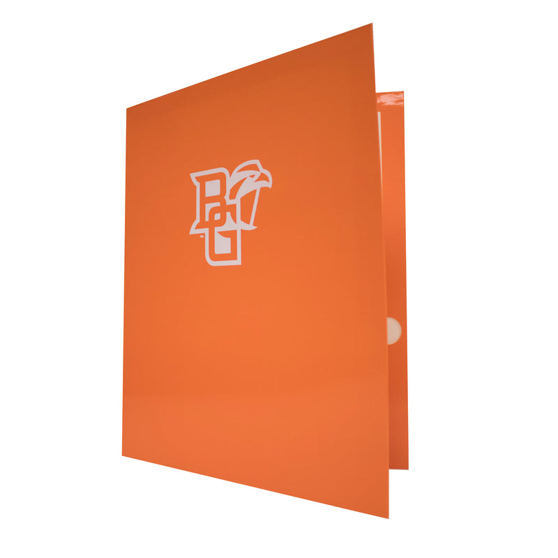 Orange Peekaboo Falcon Folder
