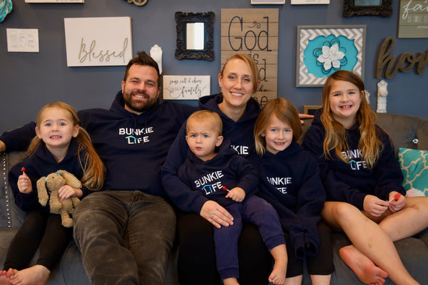 David and Karrie Fraser and their family, Bunkie Life