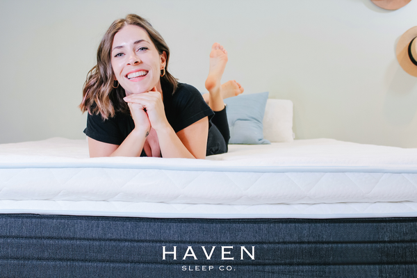 Test your mattress with Haven's risk-free 100-night trial