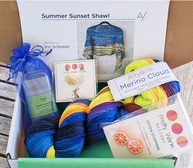 Pacific Northwest Mystery Yarn Box – Pretty Warm Designs