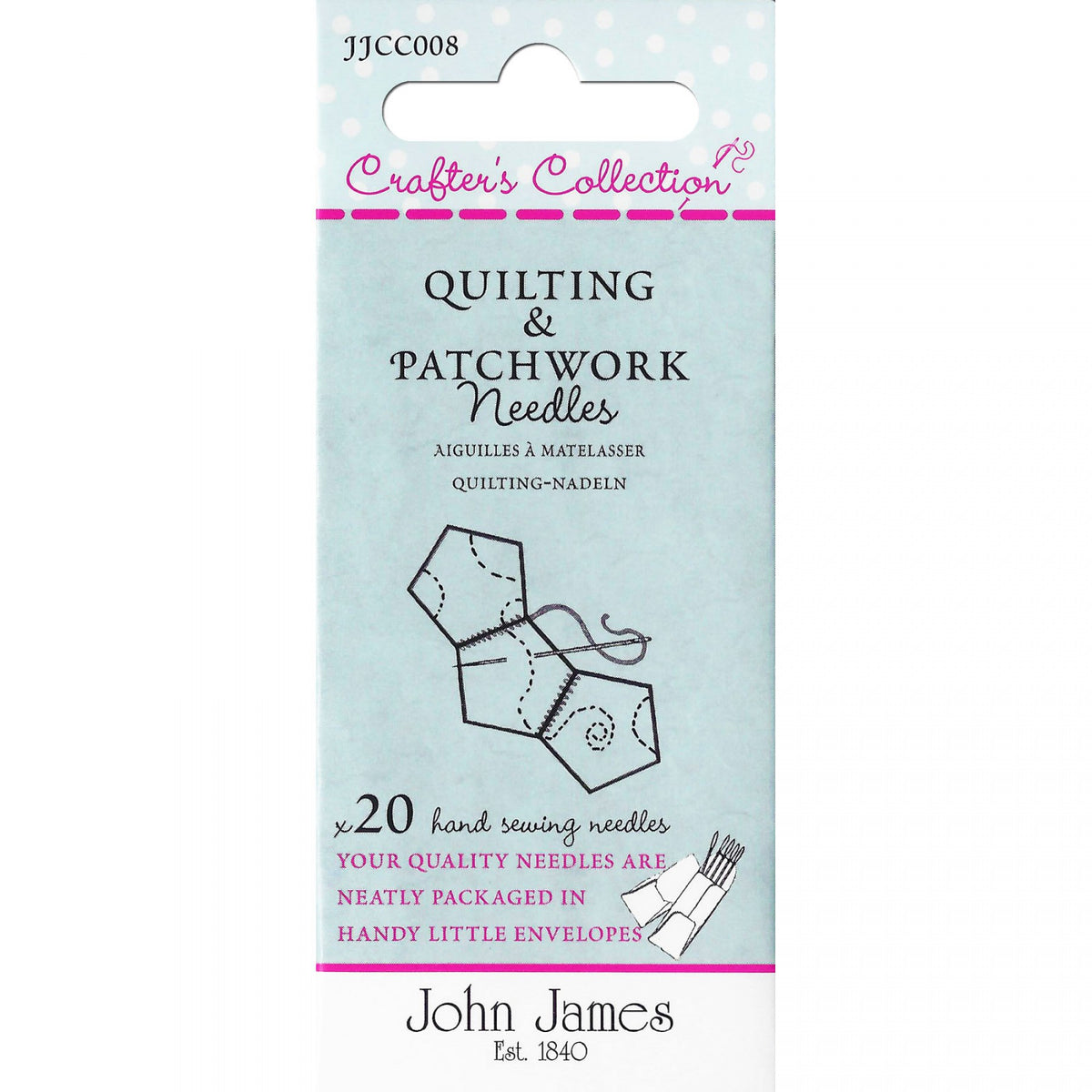 John James Crafter's Collection Quilting Needles