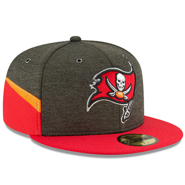 New Era Men 59Fifty NFL Team Tampa Bay Buccaneers Sideline Collection Fitted Hat