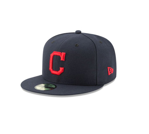 Cleveland Indians CLE MLB Authentic New Era 59FIFTY Fitted Cap