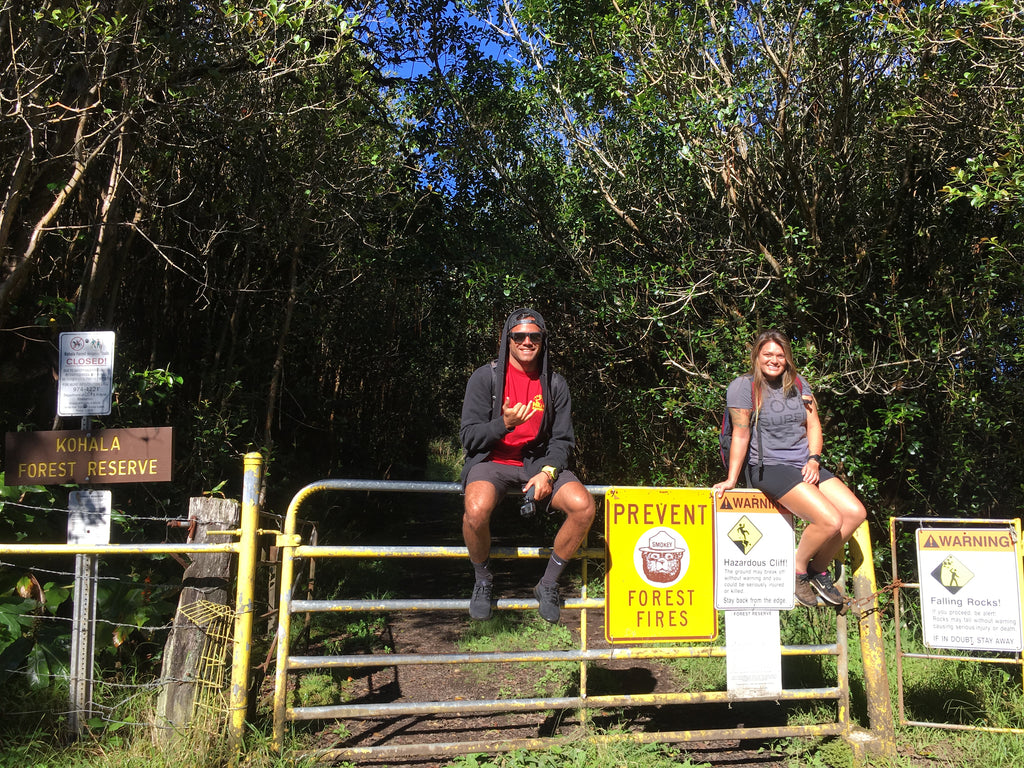 Living the good life Christa and tea Waimea big island