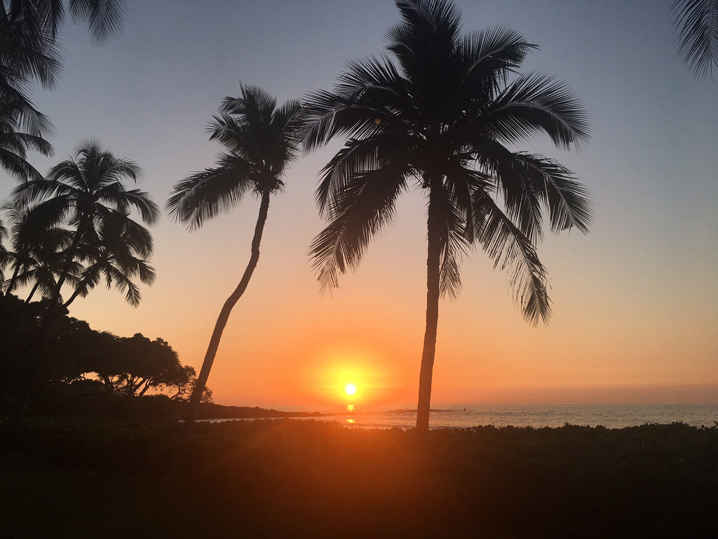 Sunset Kona Hawaii Big Island
