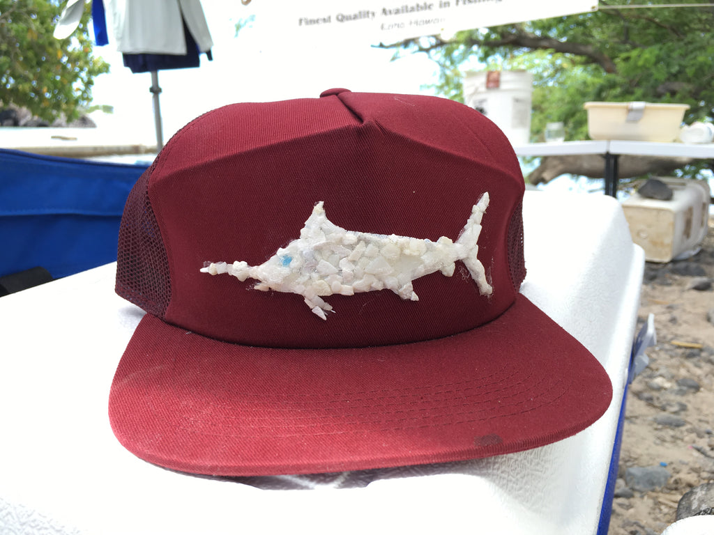 Micro plastic Marlin hat