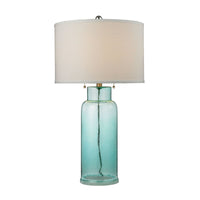 Seafoam Green Water Glass Table Lamp – Lumiere Lamps