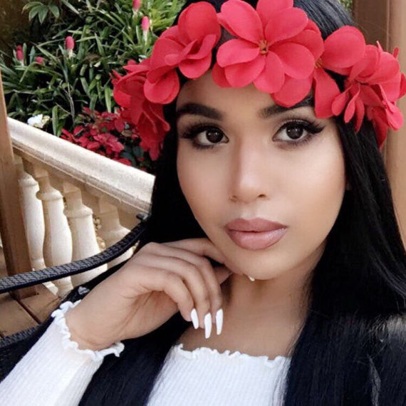 hawaiian floral crown