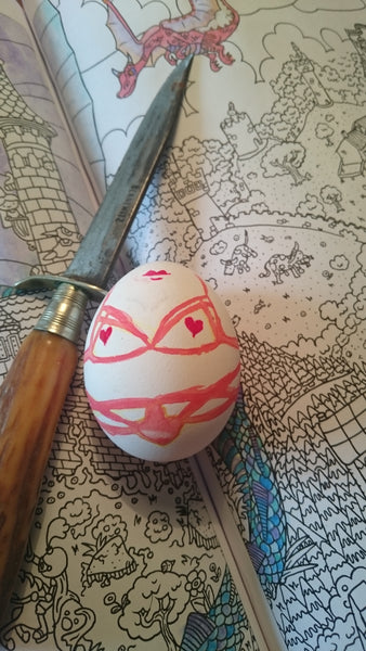 Deadly Egg painting competition – Kiss Me Deadly