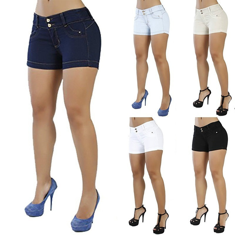 shorty taille basse femme