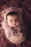 [preorder] Newborn Luxe Angora Bear Bonnet & Bear Lovie SET