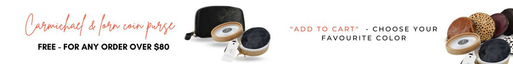 Buy 1 get 3 items. Free leather purse and coin purse for belts orders over $80