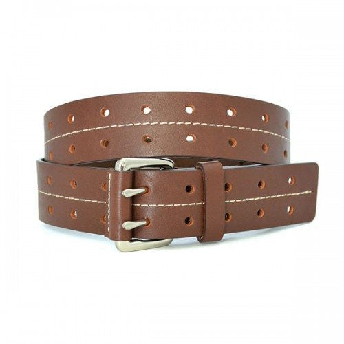 ASHTON - Mens Dark Brown Genuine Leather Belt – BeltNBags