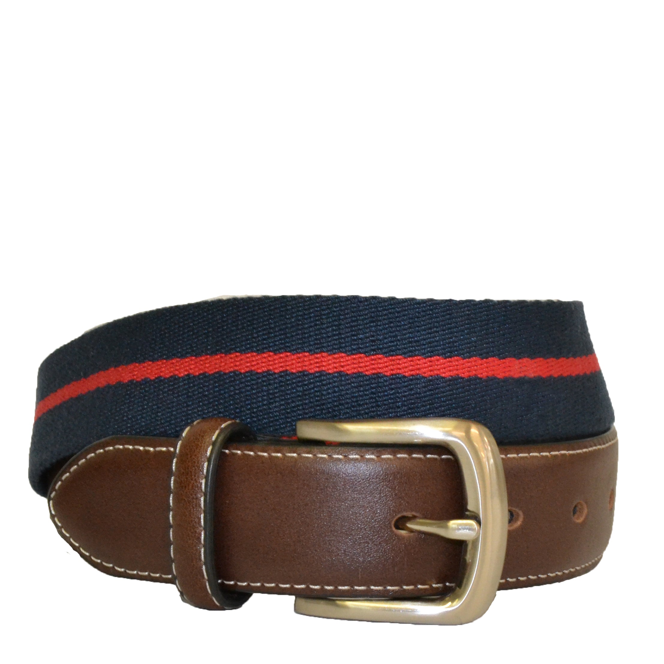 cloth and leather belt