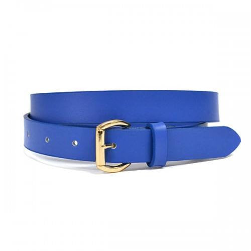 MYRA - Womens Blue Genuine Leather Belt – BeltNBags