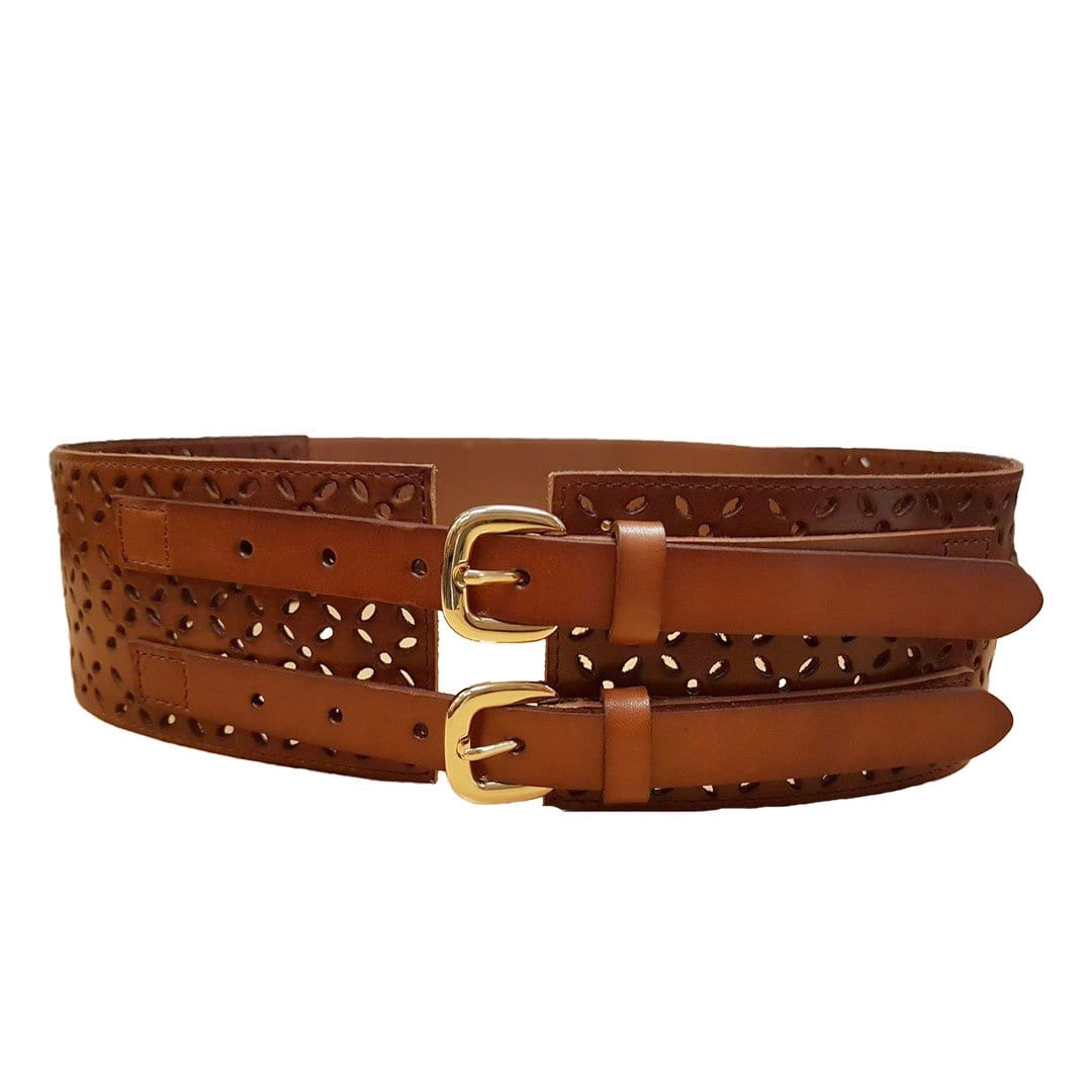 wide waist belt leather