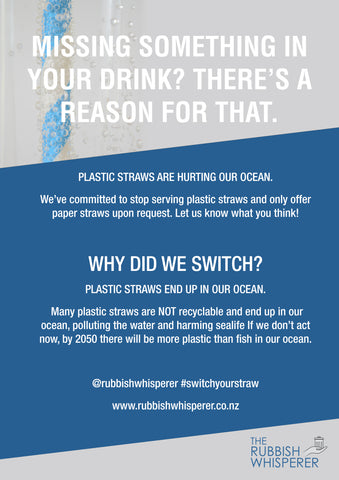 Make the Switch to paper straws